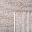 Tapis gris en laine tissé à la main-337947253