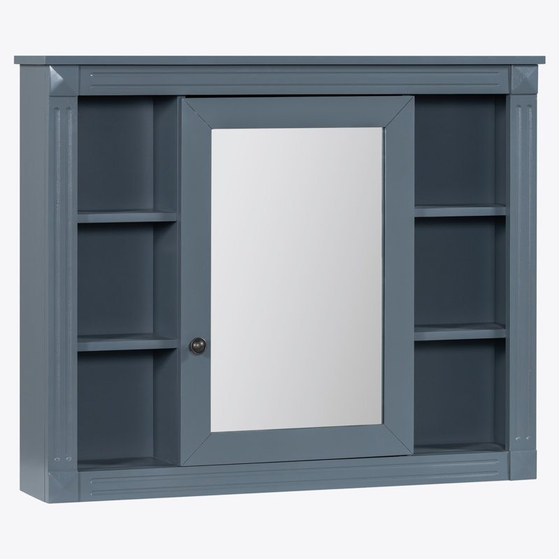 Armoire de salle de bain Bilgehan, Bleu