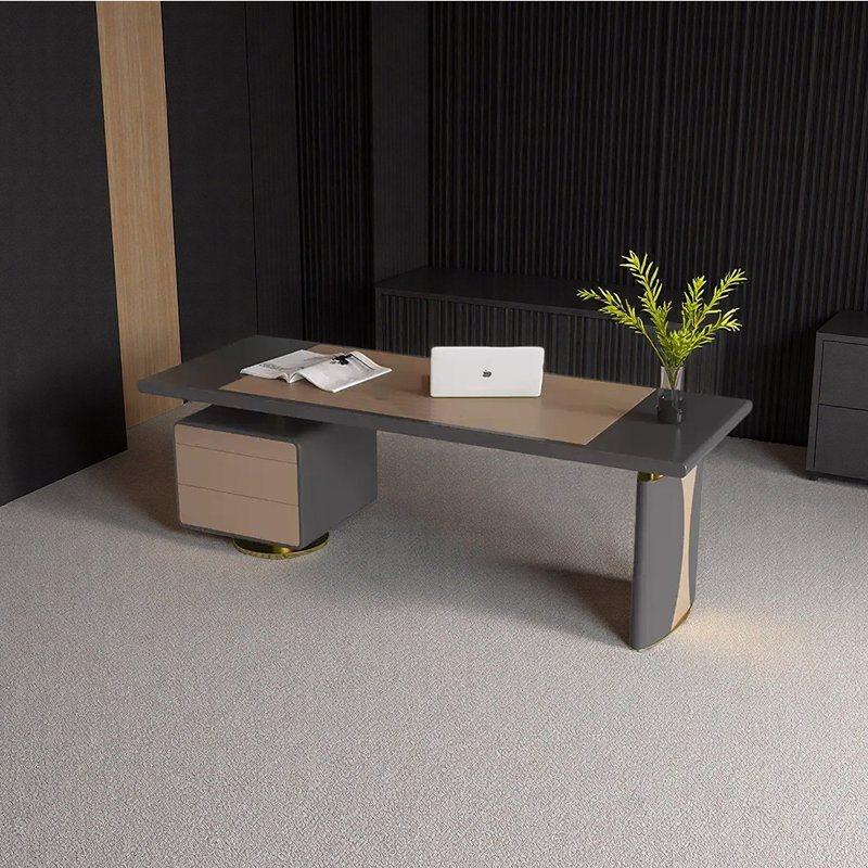 Bureau à surface peinte ultrabrillante
