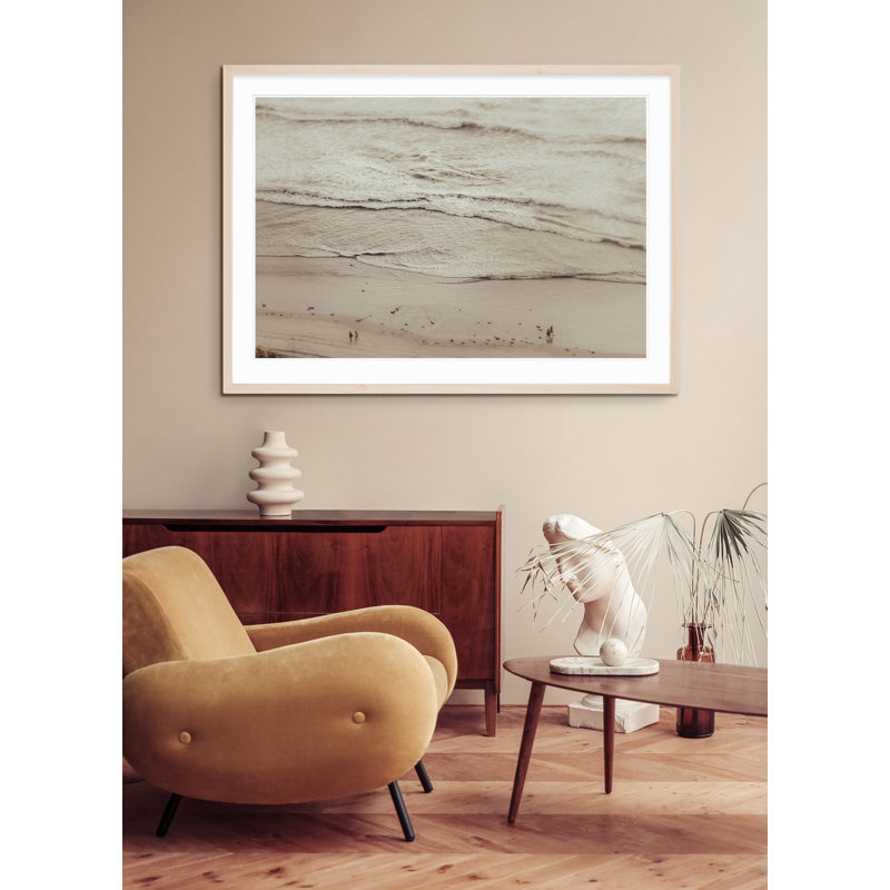 Pacific Waves, 29" H x 40" W, Black