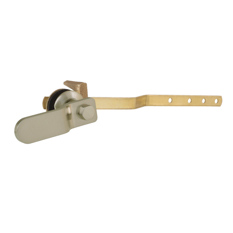 Kingston Brass Convergent Front Mount Toilet Tank Lever, Brushed Nickel