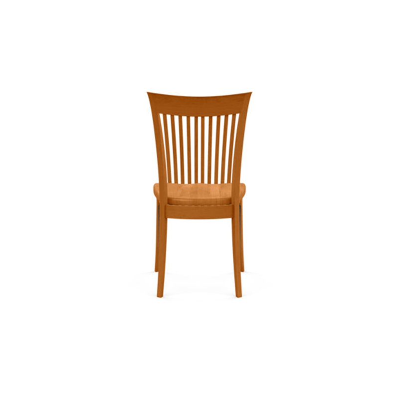 Sarah Solid Wood Dining Chair, Natural Cherry