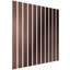 Ensemble de panneaux muraux réglables en acrylique avec lattes de l 4 po-97800224-97800228