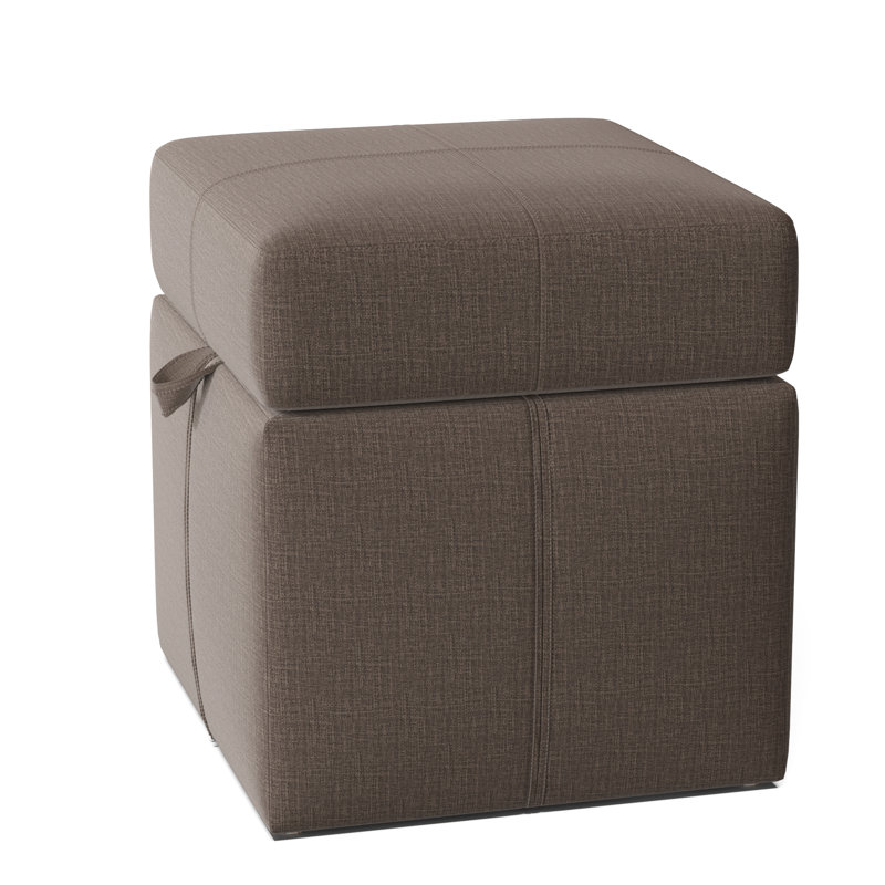Preesall Upholstered Ottoman, Marlow Dolphin