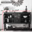 Buffet console, armoire multimédia avec tablettes réglables-1787565327