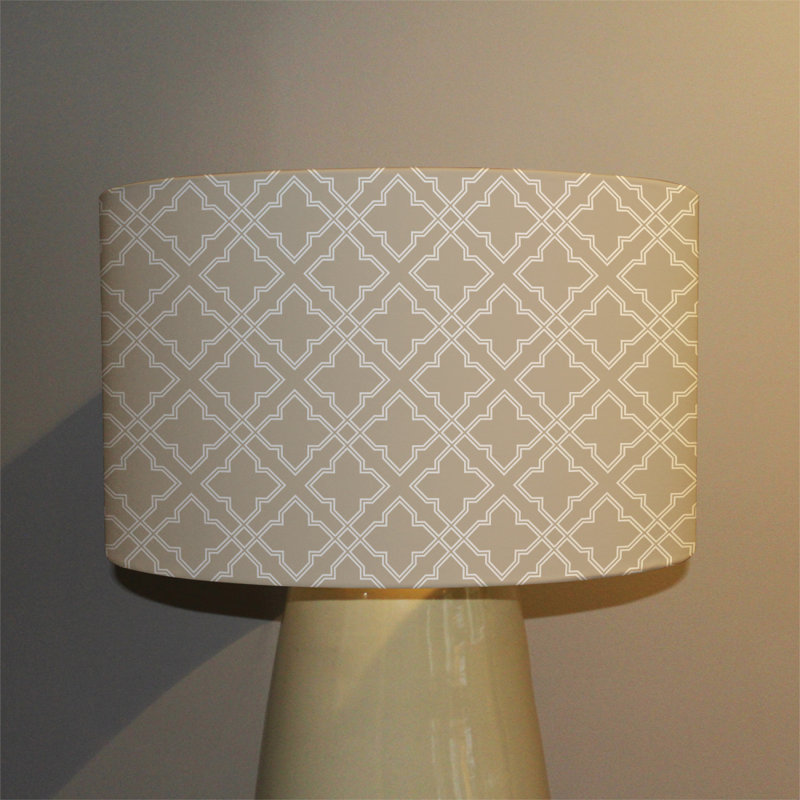 Drum Cotton Lamp Shade ( Uno ), 25cm H x 40cm W x 40cm D