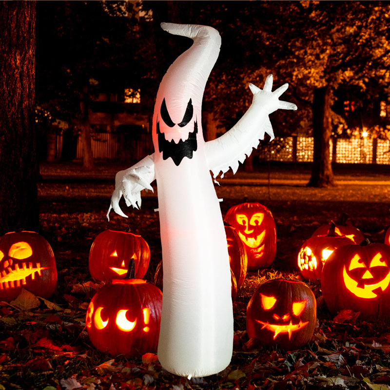 Weather Resistant Halloween Decoration, Light Blue