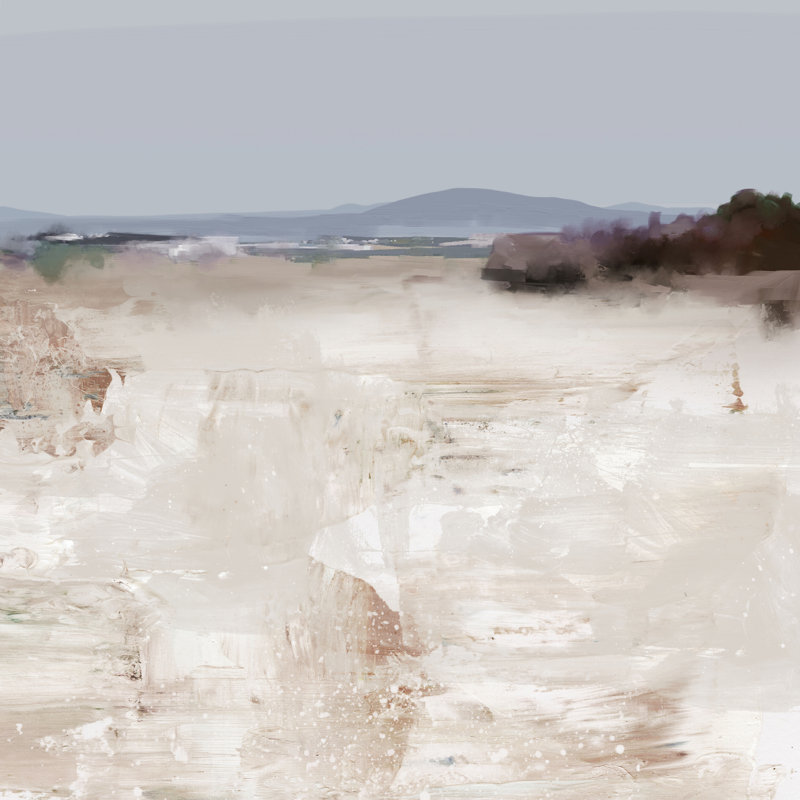 " Stream " by Dan, 72" H x 72" W