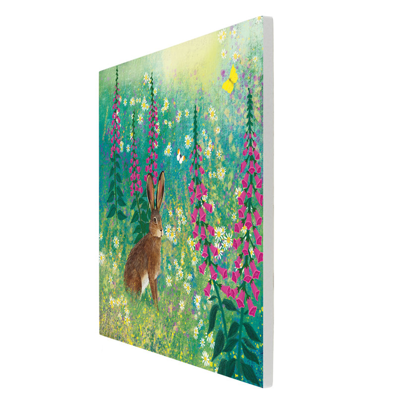 Jo Grundy Foxglove Meadow Ceramic Wall Décor 200X200