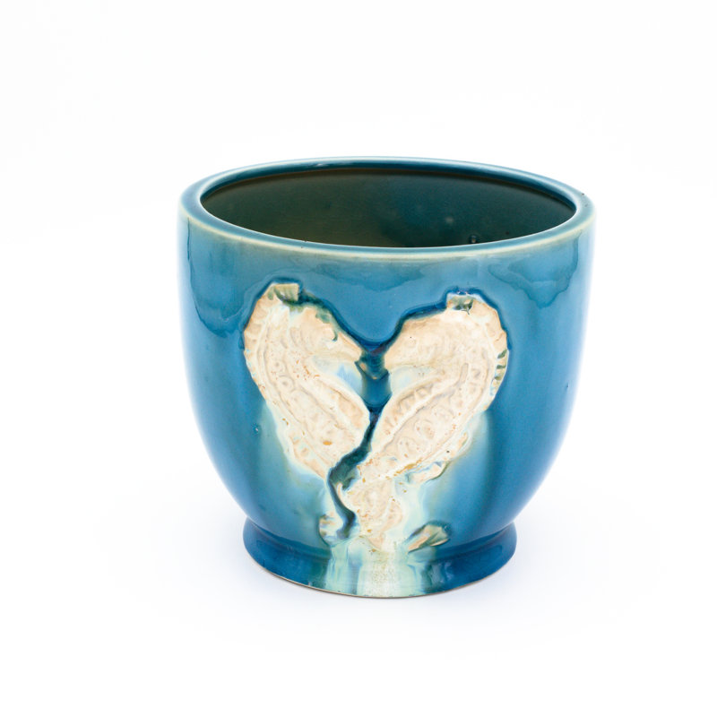 Grotto Seahorse Footed Planter