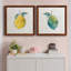 Happy Lemon - Ensemble de 2 peintures sur toile encadrées-1610254248-1610254249