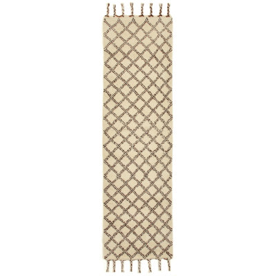 Mick Geometric Wool Hand Woven Area Rug