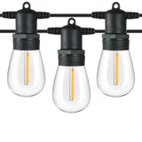 Shults 48' Outdoor LED 15 - Bulb Standard String Light (End to End Connectable)