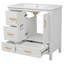 Meuble-lavabo de salle de bain avec lavabo, une armoire avec portes à fermeture douce et 4 tiroirs à fermeture douce-1892825901