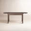 Sohan Dark Brown Elm Wood Oblong Desk