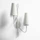 Walling 2 Light Dimmable Armed Sconce