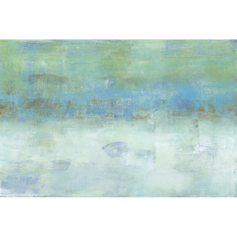 Soft Heather II by Jennifer Goldberger - Wrapped Canvas Painting, 30cm H x 46cm W x 3.8cm D