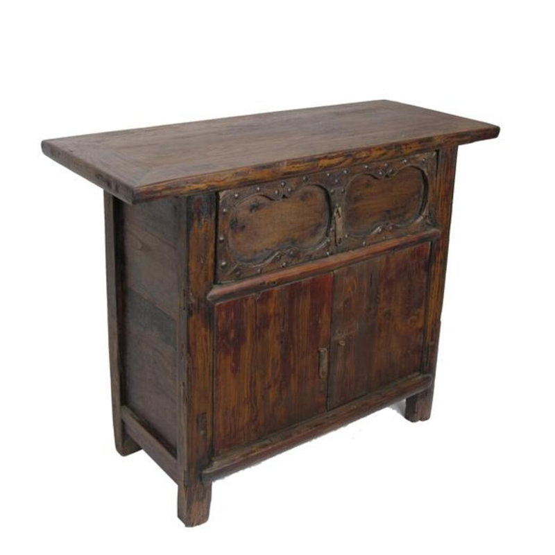 Solid Wood Accent Cabinet