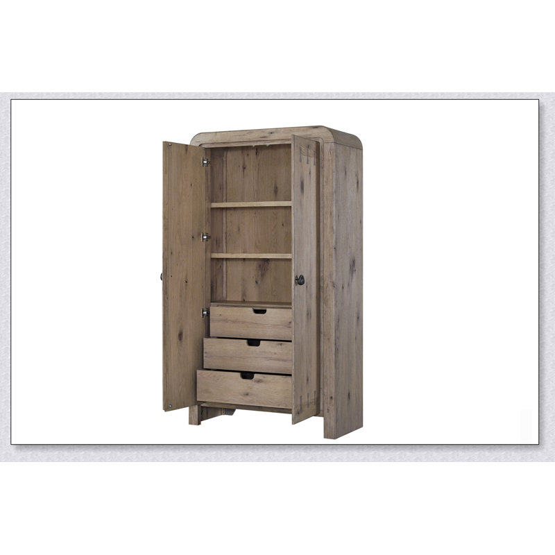 Armoire en chêne noueux anglais