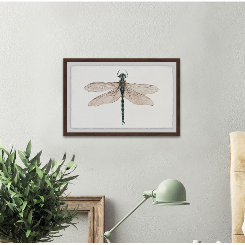 Dual Wings - Single Picture Frame Painting, 41cm H x 61cm W