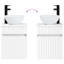 Single Bathroom Vanity with Ceramic Basin-1068648969