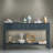 Tarsita Rustic Entryway Console Table Long Sofa Table with Drawers and Bottom Shelf Entryway Table-1573212066