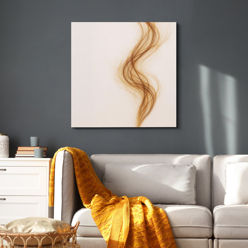 Impression sur toile abstraite murale pour décoration de salon, Toile tendue, Ne s’applique pas, H 12,8 po x l 12,8 po