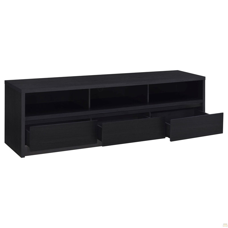 Meuble télé 3 tiroirs, 22"H x 78"L x 15.5"W