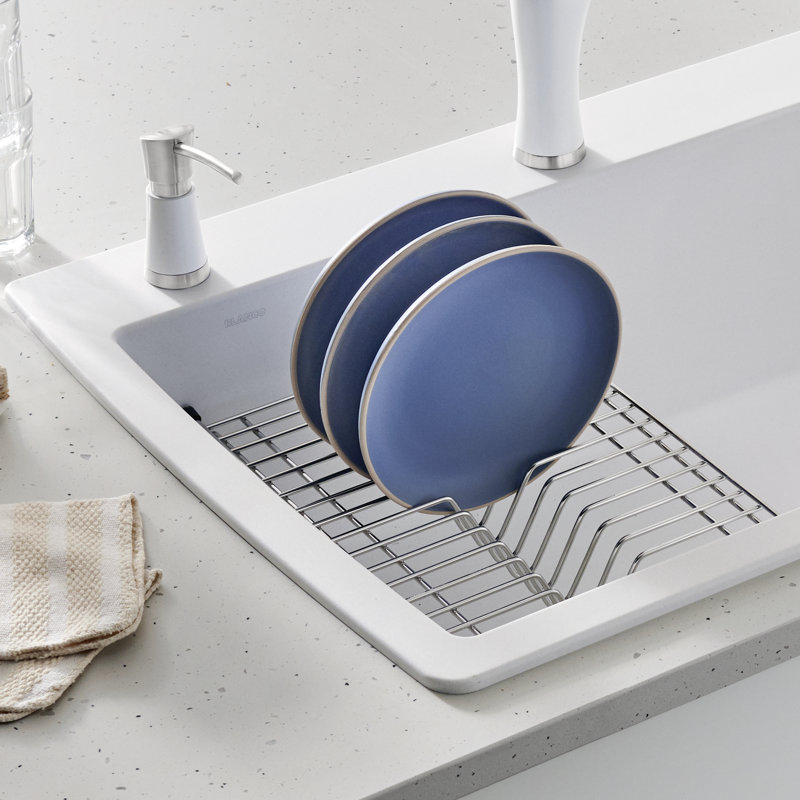 Diamond Stainless Steel Over the Sink Dish Rack