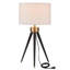 Lampe trépied en métal Jaiquez