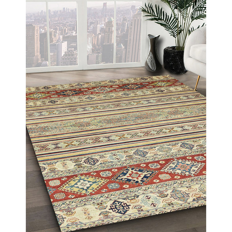 Abstract Indoor Rug, Square 8'