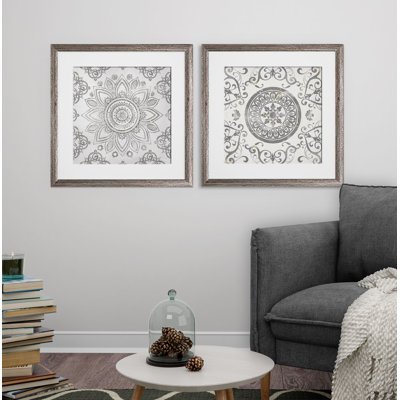 Linley " Mandala Sunburst " 2 - Pieces