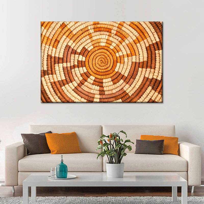 " Native American Weaving ", 12" H x 8" W x 1" D