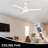 Kylier 52'' Ceiling Fan with LED Lights-811043815