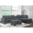 Vega Reversible Faux Fur Sectional with Media Console And Storage Ottoman-1377452582