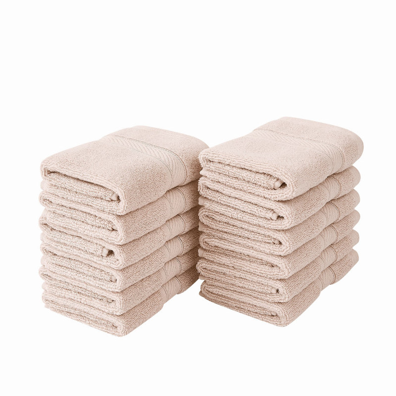  Regal Plush Towel Sets, Blush