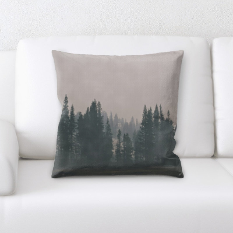 Microsuede Throw Pillow