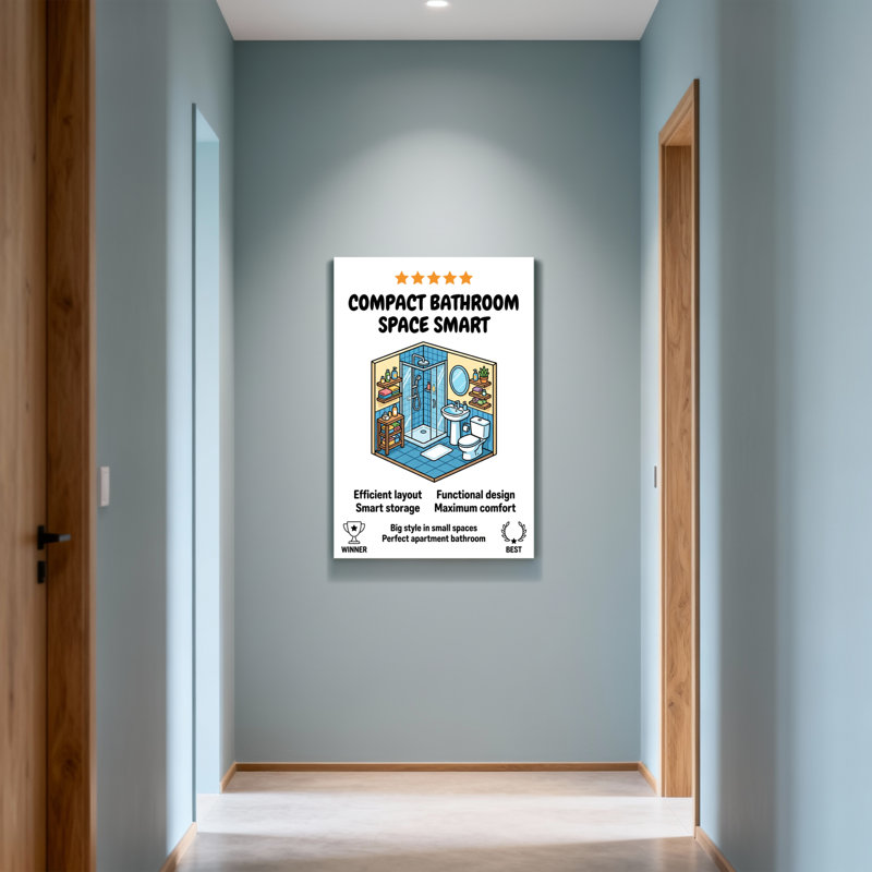 Salle de bain et de lavage compacte, H 20 po x l 30 po