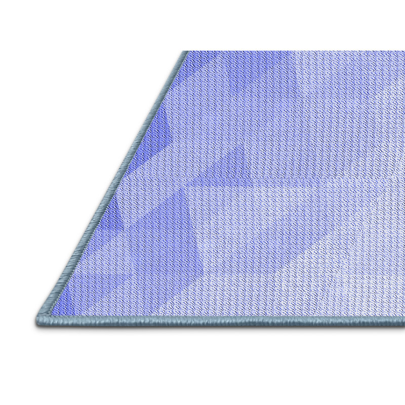 Chenille Geometric Indoor Rug, Rectangle 2' x 4'