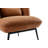 Upholstered Accent Chair with Metal Legs-799831502