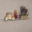 Hayzlee Glass Bracket Shelf-19057031
