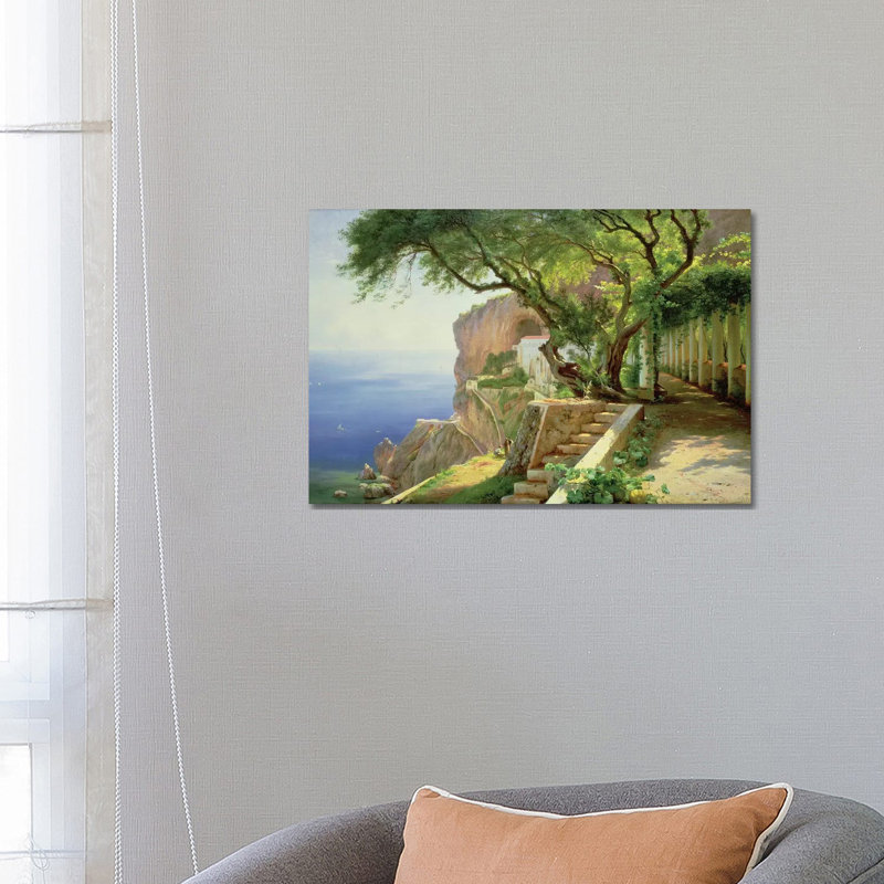 Amalfi by Carl Frederick Aagaard - Wrapped Canvas Gallery-Wrapped Canvas Giclée, 66.04 cm H x 45.72 cm W x 3.175 cm D