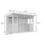 10 x 6 BBQ/Outdoor Kitchen Shelter