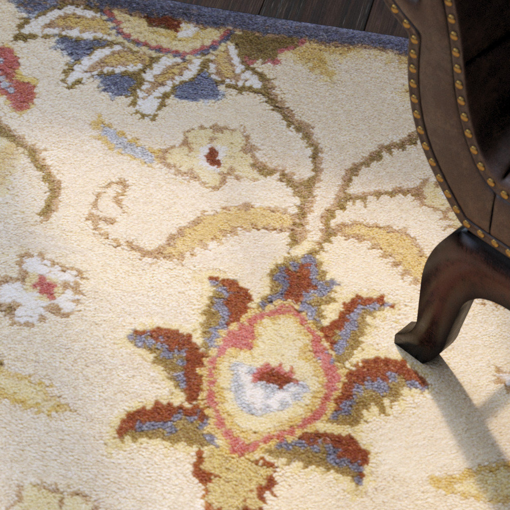 Arden Hand Tufted Wool Rug, Round 8'