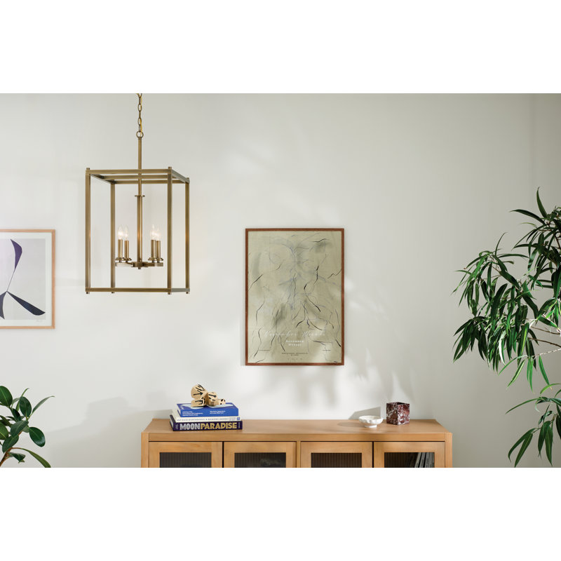 31" 4-Light Foyer Pendant