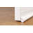Under Door Draft Blocker - Door Draft Stopper 32 To 38 Inches - Weatherproofing Door Seal Strip - Draft Stopper For Bottom Of Door - Noice Reduction Sound Proof Door Draft Blocker White