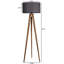 Lampe sur pied Luro