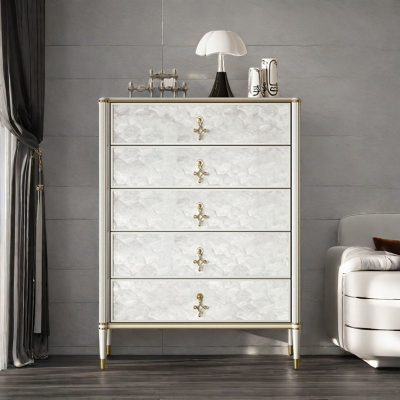 Commode d'appoint en bois de luxe