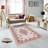 Stylish Woven Carpet, 5.2 x 7.5 Feet | 100% Polyester, 0.3 in Pile Height, Antibacterial, Non-Slip PVC Dot Underside | Machine Washable, 3D Digital Print | Perfect for Living Room, Bedroom & Home Décor-1830260554
