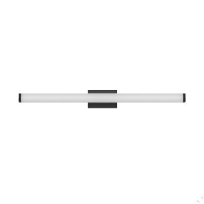 Black Modern Bathroom Light Fixtures Over Mirror 41 Inch LED Vanity Lights Bar For Bath